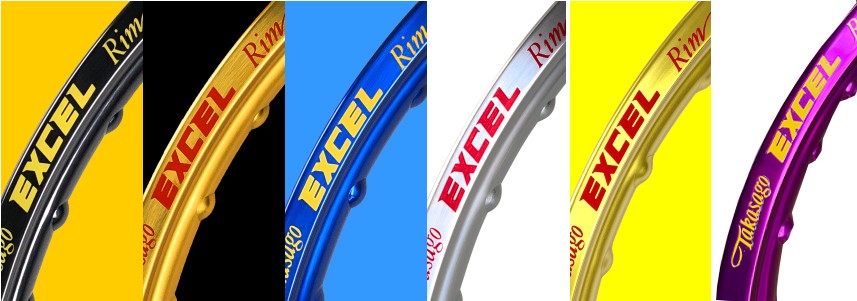 Excel Rims Takasago Yamaha Front (Choose size for price)