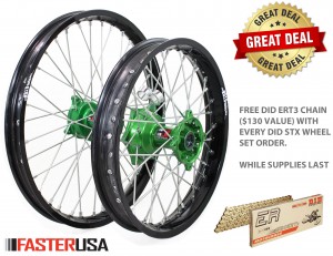 KXF WHEELSET FASTERUSA DID DIRTSTAR STX READY BUILT