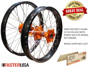 KTM Wheelset FasterUSA DID STX